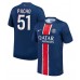 Paris Saint-Germain Willian Pacho #51 Hjemmedrakt 2024-25 Korte ermer